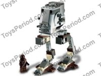 LEGO 7127 Imperial AT-ST Set Parts Inventory and Instructions