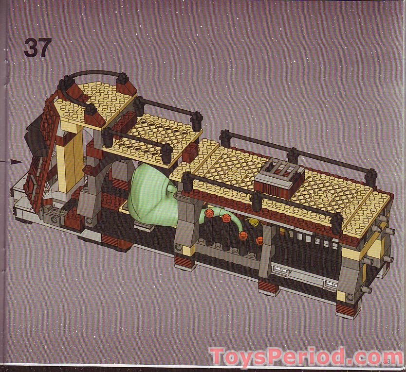 LEGO 6210 Jabba's Sail Barge Instructions and Parts List