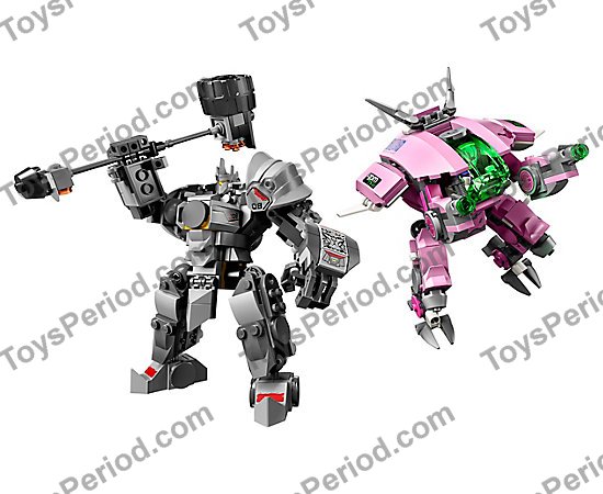 LEGO 75973 D.Va Reinhardt Set Parts List