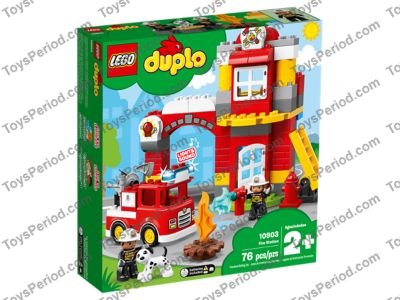 Duplo fire best sale station instructions