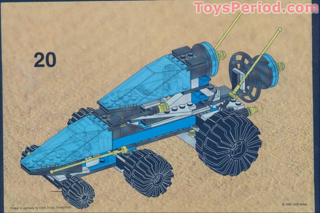 LEGO 1787 Crater Cruiser Set Parts Inventory and Instructions