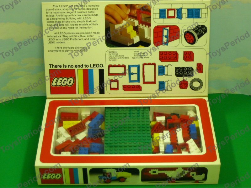 BASIC Sets - LEGO 105 Building Set Vintage Collector's Item from