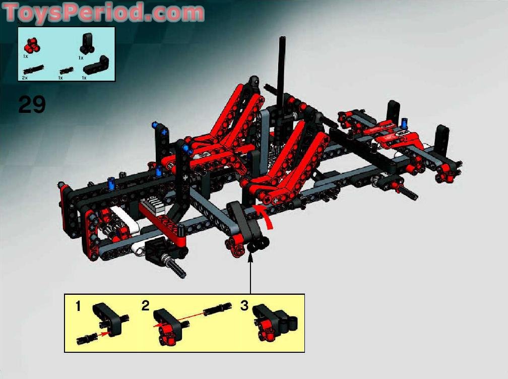 LEGO 8682 Nitro Intimidator Set Parts Inventory and Instructions