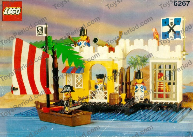 LEGO 6267 Lagoon Lock-Up Set Parts Inventory and Instructions - LEGO  Reference Guide