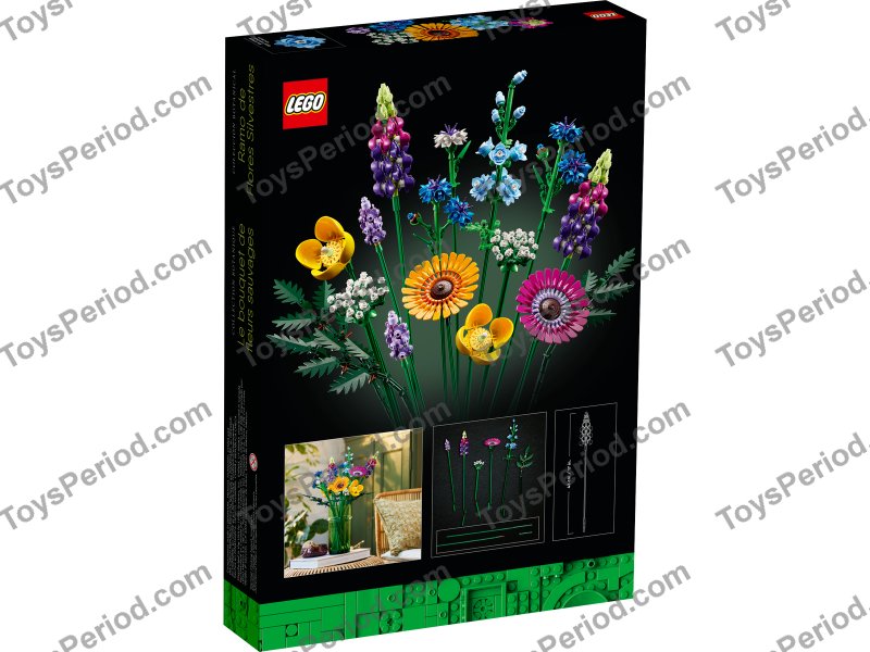 LEGO 10313 Wildflower Bouquet Set Parts Inventory and Instructions - LEGO  Reference Guide