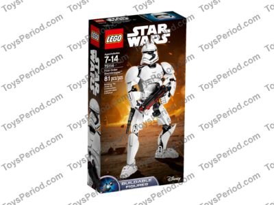 LEGO 75114 First Order Stormtrooper Set Parts Inventory and