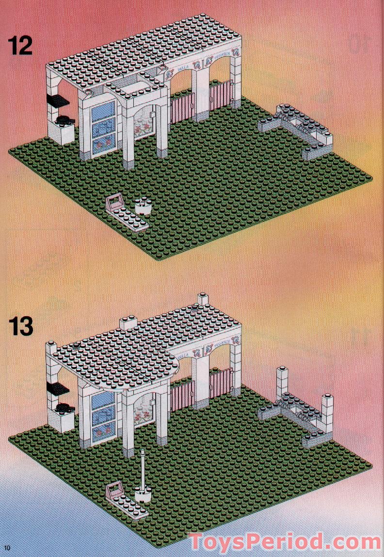 LEGO 6418 Country Club Set Parts Inventory and Instructions - LEGO  Reference Guide