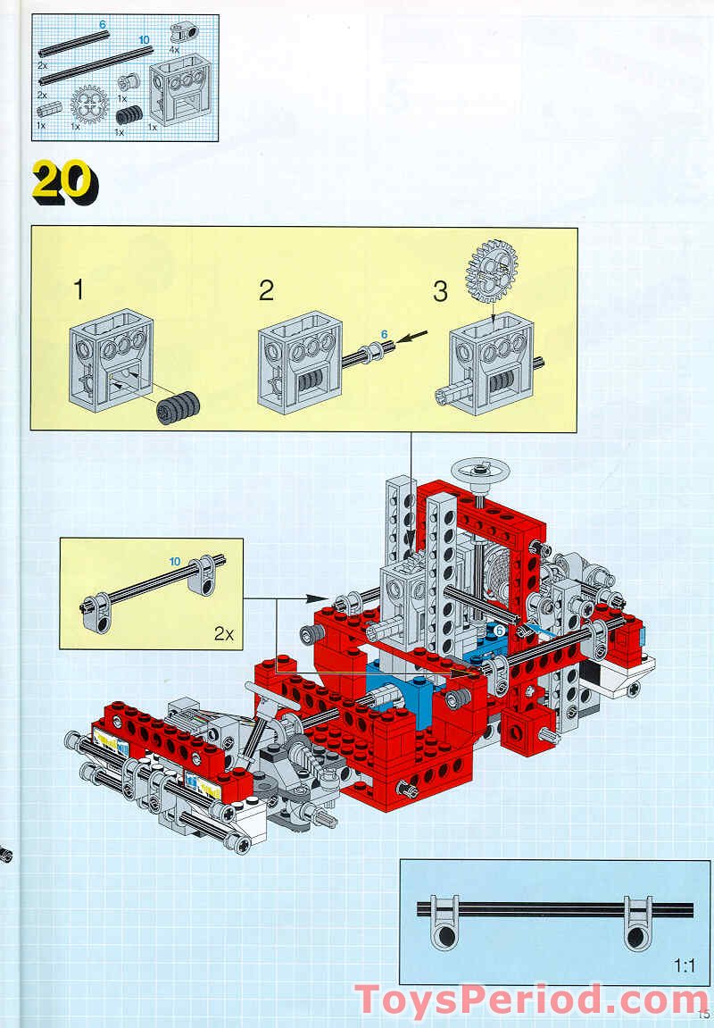 parts g tube of Parts Response and LEGO Inventory Unit 8280 Fire Set