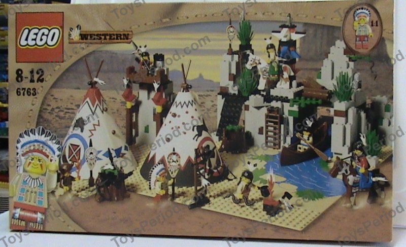 LEGO 6763 Rapid River Village Set Parts Inventory and Instructions