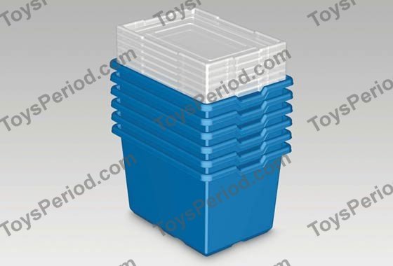 LEGO 9840 X-Large Blue Storage Bin (16.5inx12inx10in) Set ...