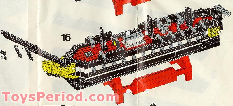 LEGO 398 USS Constellation Set Parts Inventory and Instructions - LEGO