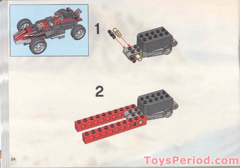 LEGO 8357 Zonic Strike Set Parts Inventory and Instructions - LEGO