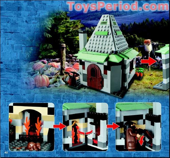 Hagrid's house lego discount instructions