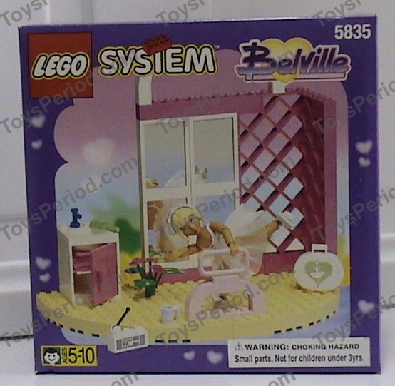 LEGO 5835 Dance Studio Set Parts Inventory and Instructions - LEGO