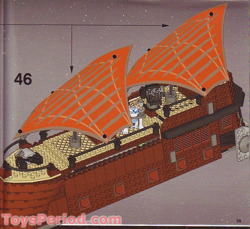 LEGO 6210 Jabba's Sail Barge Set Parts Inventory and Instructions Sns-Brigh10