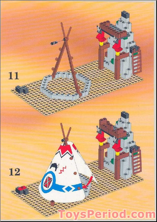 LEGO 6763 Rapid River Village Set Parts Inventory and Instructions