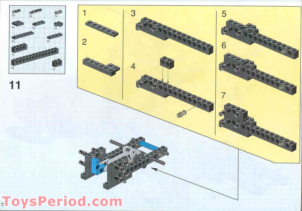 LEGO 8428 Turbo Command Set Parts Inventory and Instructions LEGO Reference Guide