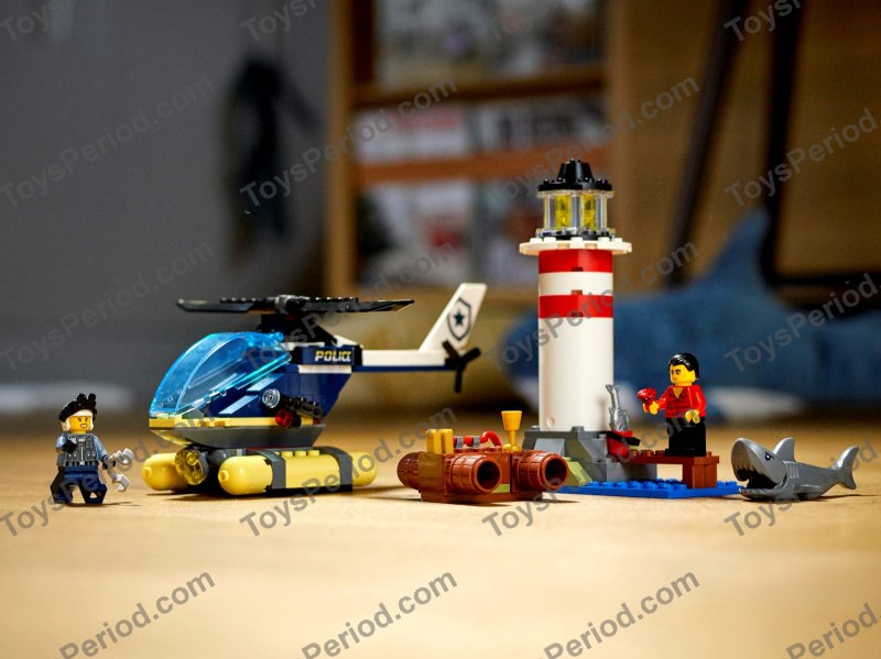 LEGO 60274 Elite Police Lighthouse Capture Set Parts Inventory and