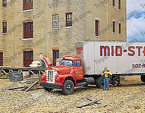 HO scale resin trucks