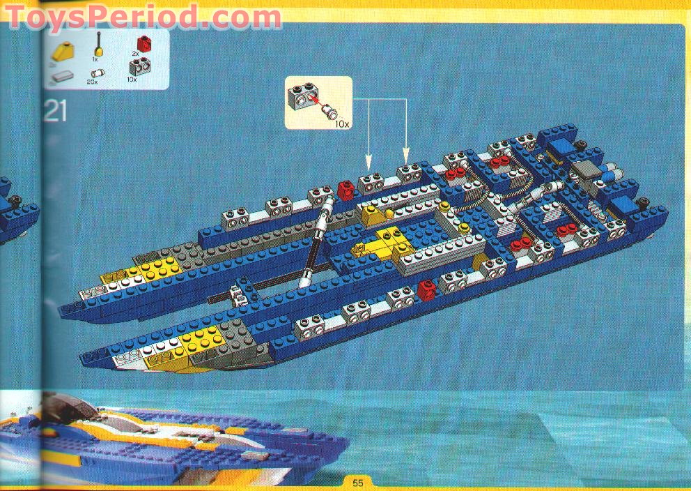 LEGO 4402 Sea Riders Set Parts Inventory and Instructions - LEGO