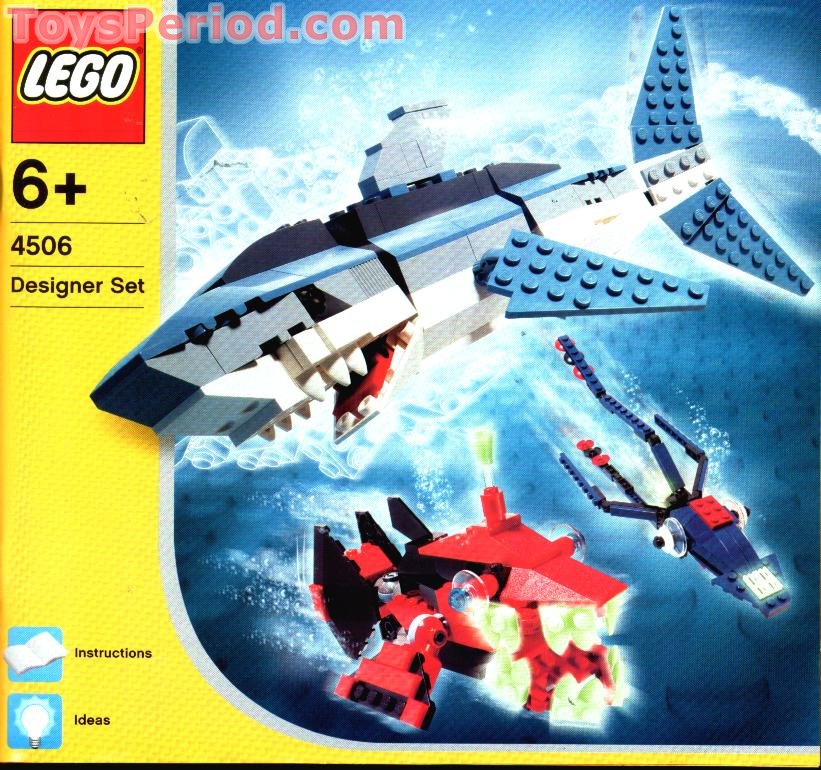 Lego sea creatures sales instructions