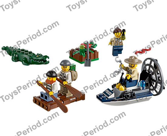 LEGO 60066 Swamp Police Starter Set Parts List