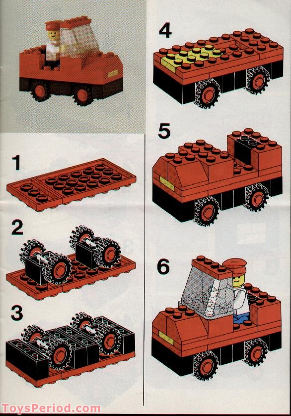 LEGO 555-2 Universal Building Set Set Parts Inventory and Instructions -  LEGO Reference Guide