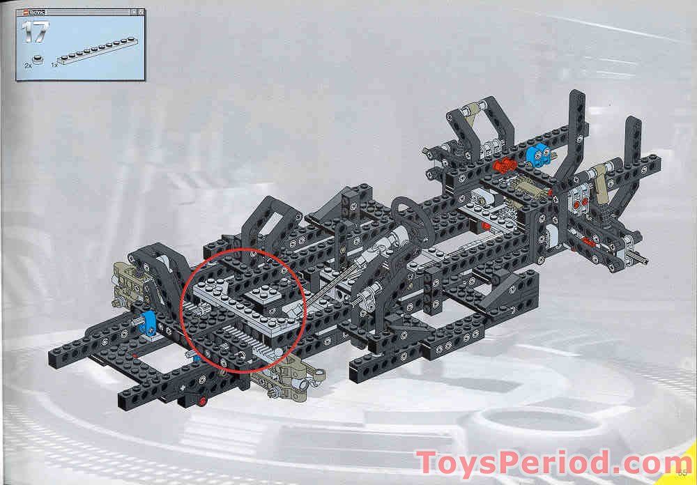 LEGO 8448 Super Street Sensation Set Parts Inventory and