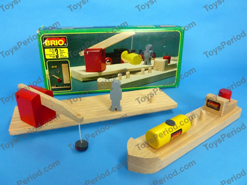 BRIO - BRIO 33379 Quay-berth Wooden Railway 1980s Seaside ...